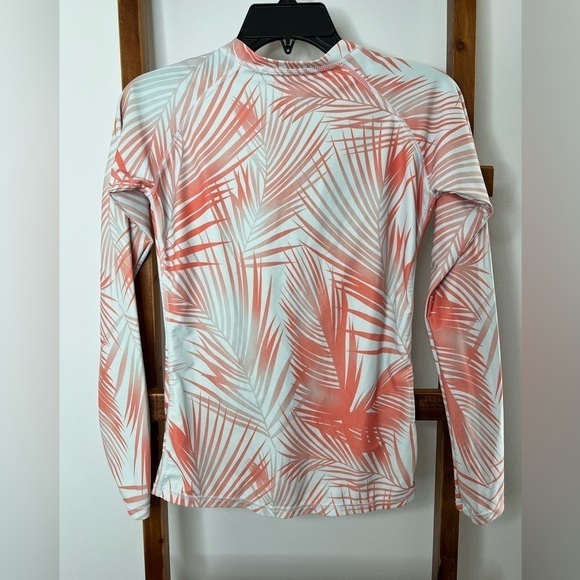 Women’s printed athletic zip up jacket - Picture 2 of 3